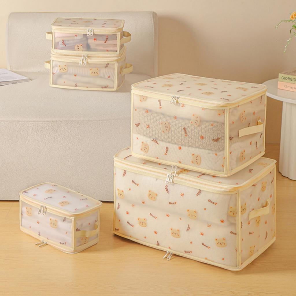 Storage Box for Home Use,Student Dormitory,Foldable Storage Box,Clothing and Bedding Storage Box,Layered Wardrobe,Luggage Bag