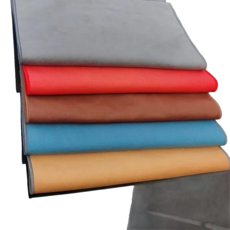 500g Thickened Double-Sided Coral Suede Car Cleaning Towel - Highly Absorbent and Durable for Car Wash.