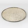 Light Luxury Stainless Steel Storage Plush Round Tray Ornaments Living Room Coffee Table Model Room Home Desktop Soft Decorations