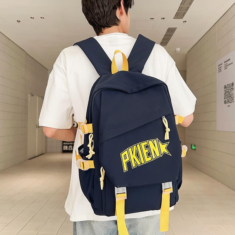 Student Schoolbag High Value Fashion Versatile Large Capacity Junior High School High School Student Backpack