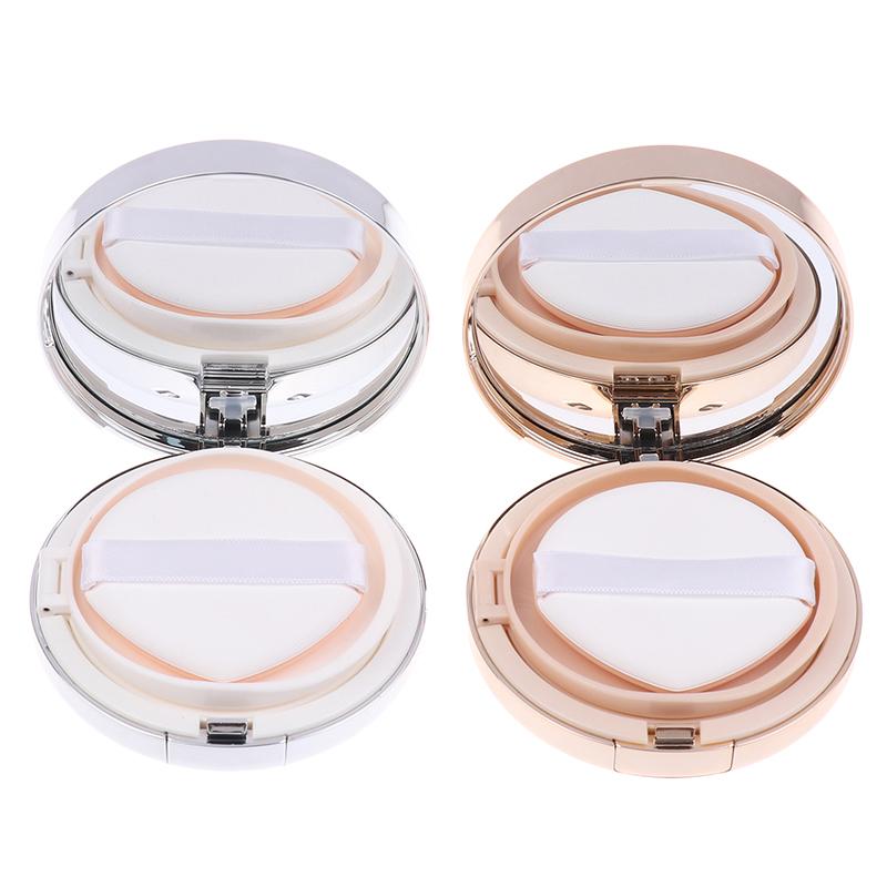 Empty Air Cushion Puff Box Portable Foundation Diy Boxes With Mirror Sponge Bb Cream Cosmetic Case Container Beauty Makeup Tools