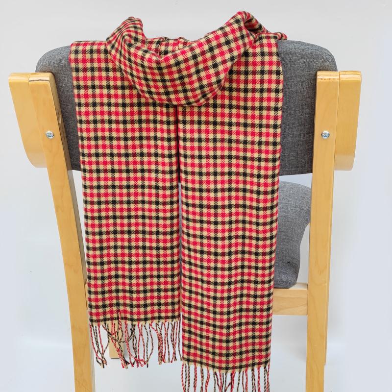 180*35cm new  Men Scarf Women With Tassel Color Lattice Cashmere muffler Thinker Autumn Warm Female Shawl Long Couple