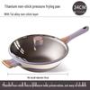 Titanium Micro-Pressure Flat-Bottom Wok