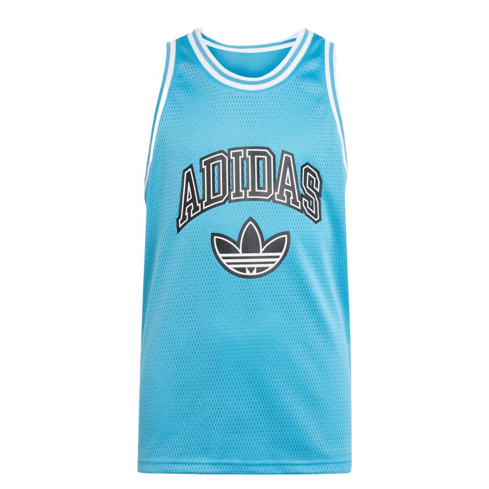Adidas Originals Vest Comfortable Breathable Quick-Dry Soft Sleeveless Kids Tops Blue JW1984