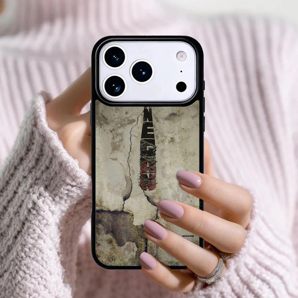 Negan Walking Dead Style Phone Case For Apple iPhone 17 Air 16E 15 14 Plus 13 12 11 Pro Max Mini Funda Cover