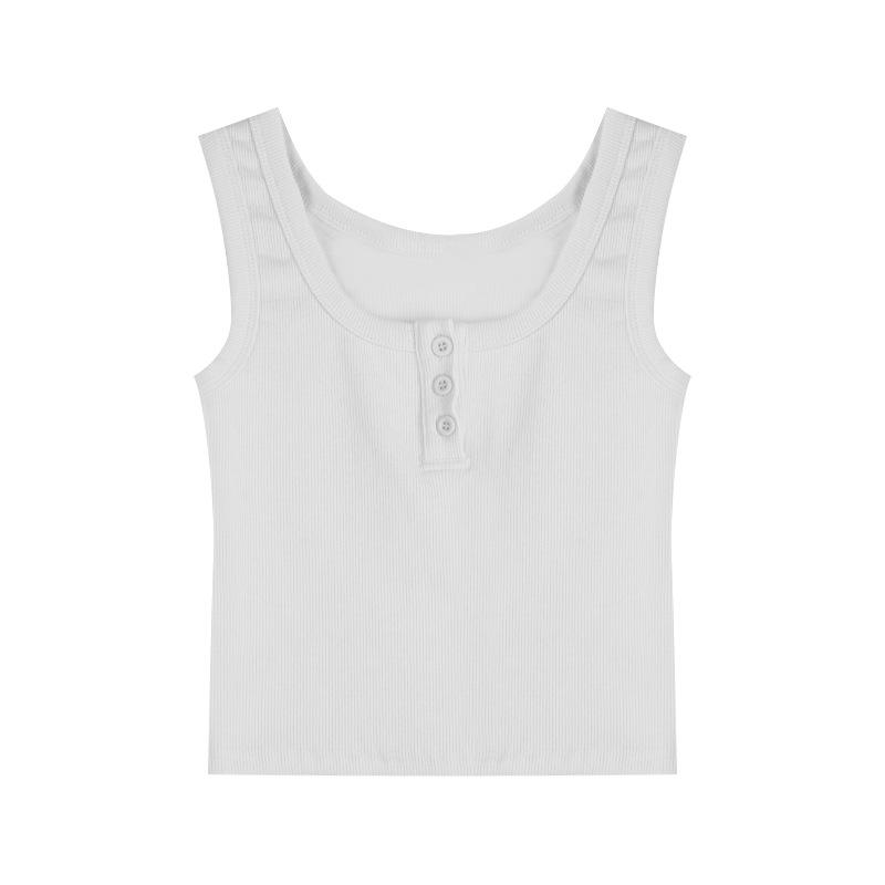 Women's Sweet & Spicy Pink Racerback Camisole - U-Neck, Short, Summer 2025 Style