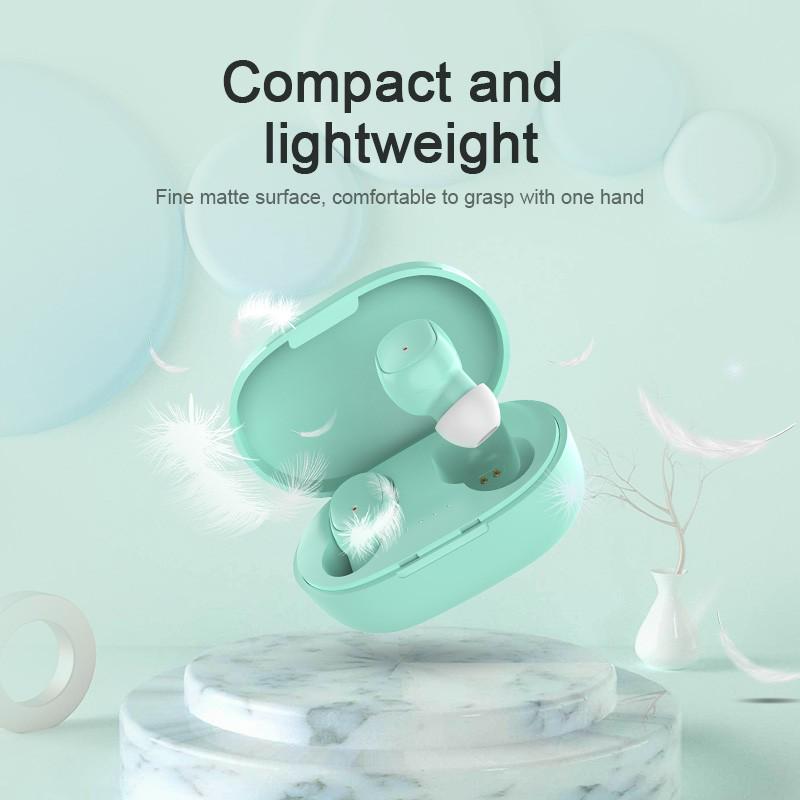 TWS Wireless Headphones Sport Bluetooth 5.1 Earphones For Smartphone Noise Cancelling In-Ear Earbuds Headset with Charging Case