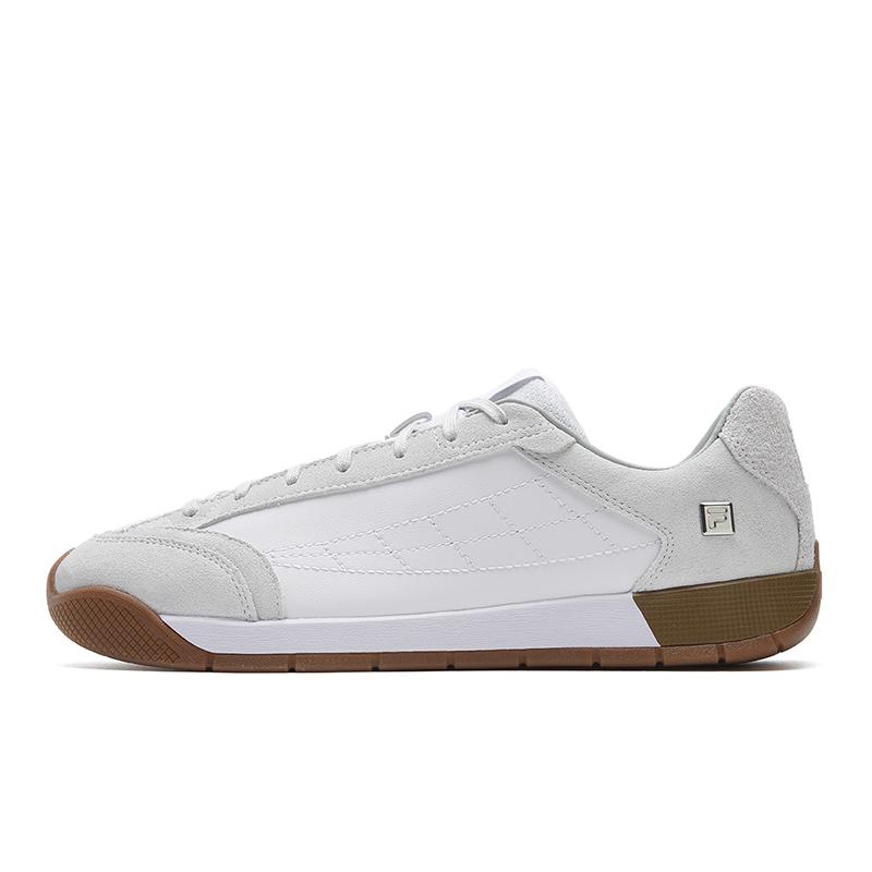 FILA TROFEO Cushioning Abrasion Resistant Coverage Lightweight Low top Tennis Shoes Men s Rain Mist Gray A12M611009FWN 42