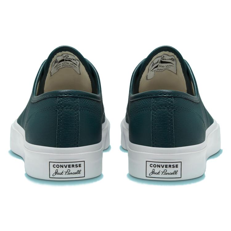 Converse Seasonal Color Leather Jack Purcell 'Green White' 166726C