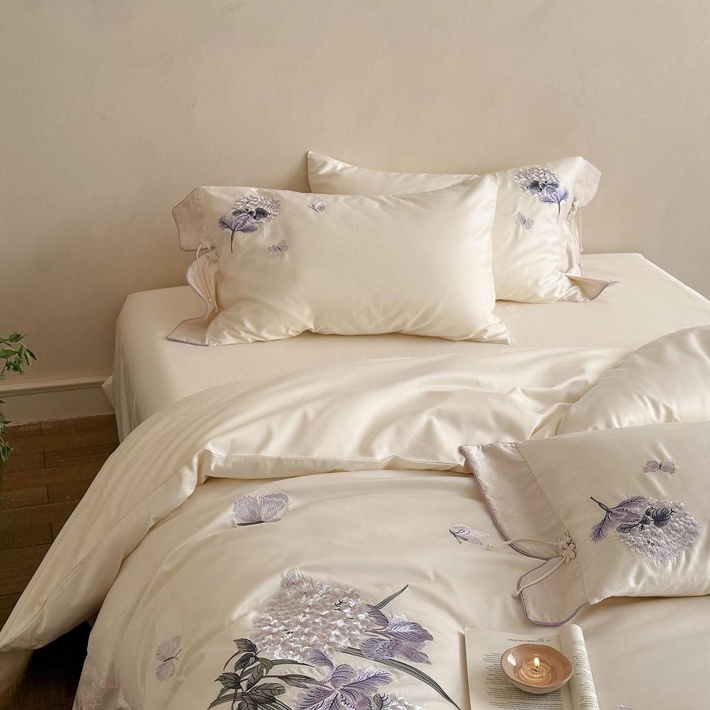 2026 Xinjiang Long-Staple Cotton Floral 4-Piece Set