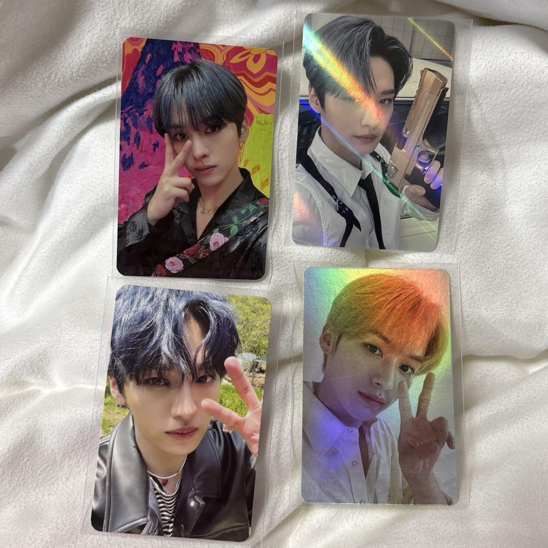 

[USED] Stray Kids Reno MAXIDENT NACIFIC Trading Cards (Set of 4)