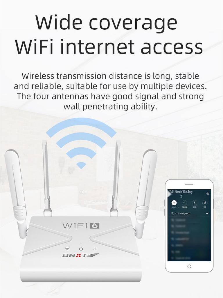 4G LTE Wireless Home CPE WiFi Router for Russia and Mexico
