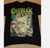 Maglietta Unisex Cotone Oversize Taglia Larga Gutalax Shitbusters Tour Concerti 2024 Nero
