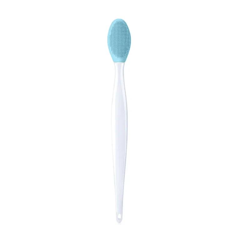 Beauty Skin Care Wash Face Double Sided  Silicone Brush Cleansing Brush Exfoliating Nose Clean Blackhead Removal Brushes Tools