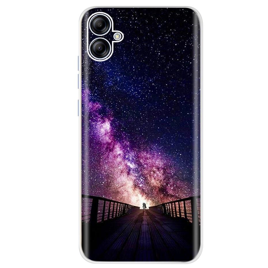For Samsung Galaxy A04e A04 A04S 2022 Cute Printing Phone Case For SamsungA04 A 04 04e SM-A042F A045F Soft Silicone TPU Cases