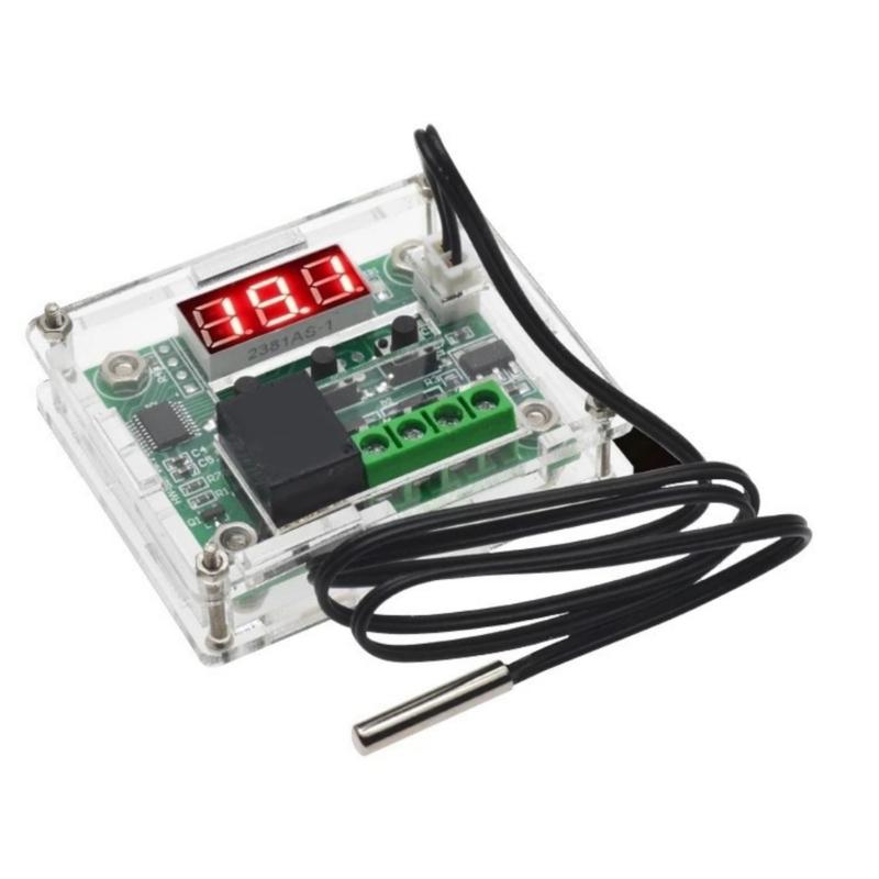 W1209 Temperature Control Module Temperature Controller For Precise Monitoring Relays Output AntiReverse Protections