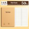 16K Kraft Paper Notebook for Primary & Junior High Students: English Composition, Chinese, Math, & Pinyin Practice Book