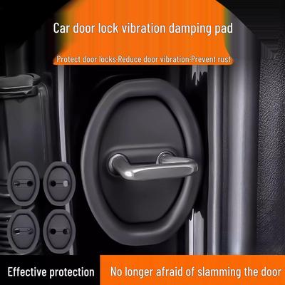 Universelle Silikon-Türschlossabdeckung: Stoßdämpfendes, Antikollisions-, Verdicktes Schutzpolster