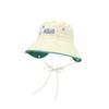Women's Spring and Summer Travel Japanese Cute Button Quick Drying Letters Fisherman Hat Korean Face Showing Small Sun Protection Basin Hat