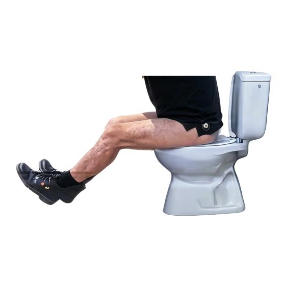 Hilarious Toilet Theme Car Sticker Funny Bathroom Vinyl Decal
