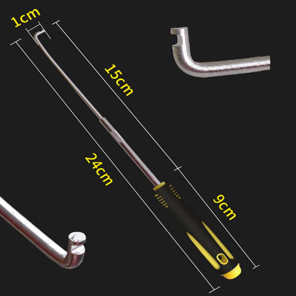 T10389 Door Handle Dismantling Tool Stainless Steel Outside Door Handle Removing Door Special Tool Disassembler For Auto Repairing