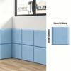 Soft Cushion Bed Headboard Stickers Self-Adhesive Wall Stickers  Bed Headboard