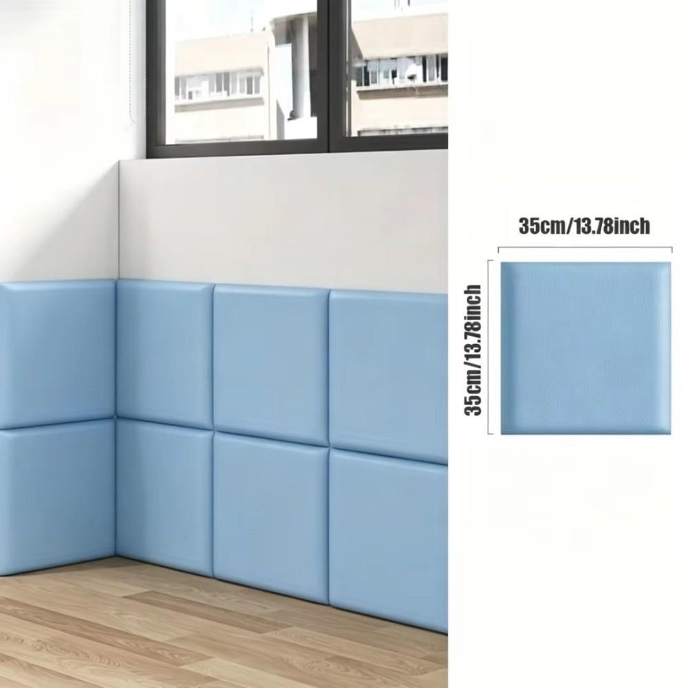 Soft Cushion Bed Headboard Stickers Self-Adhesive Wall Stickers Bed Headboard