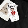 B-Betty-Cute-B-Boop for iPhone 17 16 15 14 13 12 11 Pro Max Plus Transparent Soft TPU Phone Cover