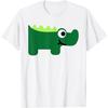 Tecknad krokodil T-shirt