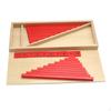 Counting Sticks Montessori Numerical Rods Practical Durable Develop Intelligence Educational Toy