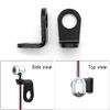 Universal Motorcycle Turn Signal Brackets, 5mm to 10mm Hole | L Shape Relocation Mount Holders for Indicator Lights Compatible with Harley Honda