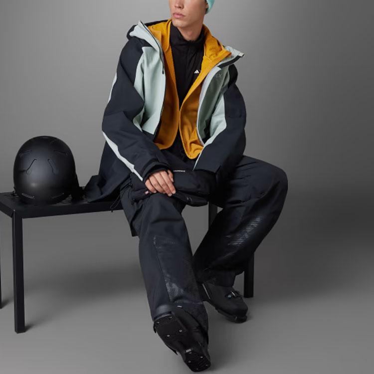 Adidas Terrex 3L Gore-Tex Post-Consumer Nylon Tracksuit Bottoms Men Bottoms Black IB1203