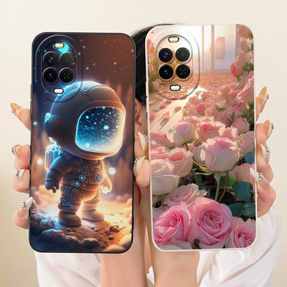 For Huawei Nova 15 Casing Silicone Luxury Fashion Kawaii Cute Painted Shockproof Funda For Huawei Nova15 PSN-AL00 Phone Case