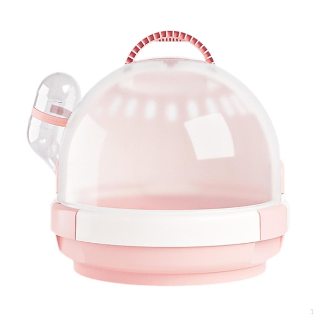 Hamster Carrier Cage Portable Small Animal Carry Winter Nest for Mice