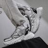 Herbst neue dicksohlige erhöhende Dad-Schuhe Mesh-Oberfläche atmungsaktiv und bequem modische Farbabstimmung personalisierte Reifensohle Sport Herrenschuhe