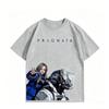 PRAGMATA Hugh Diana Grafik T-Shirt Unisex Unisex Rundhalsausschnitt 100% Baumwolle Kurzarm Y2K Beliebt Oversize Exklusiv 2026 Sommer
