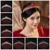 Elegant Baroque Crystal Crown Sparkling Luxury Crystal Tiara  Gorgeous Accessories
