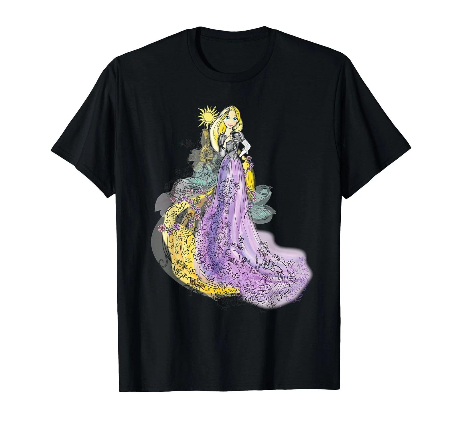 

Disney Rapunzel Watercolor T-Shirt_ 2XL