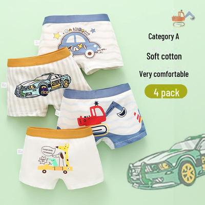 Neue Jungen Unterhosen aus reiner Baumwolle für Kleinkinder, ab 2 Jahren