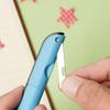 Writing Tool Stationery Plastic Ballpoint Pen Multifunction Signature Ballpen Ruler