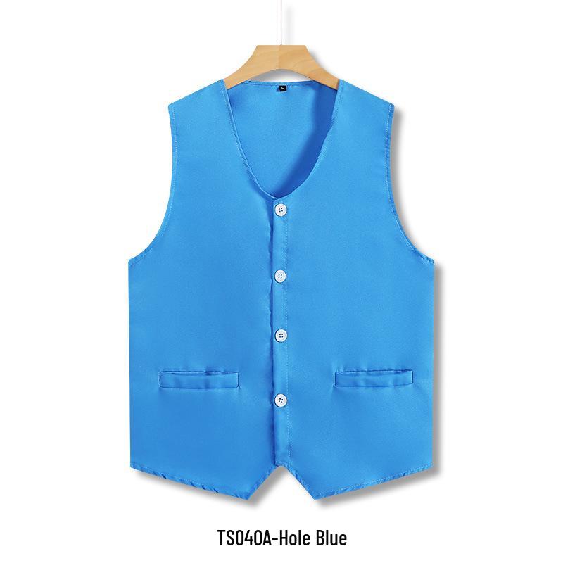 Children's Quick-Dry Volunteer Vest with Printed Logo for Marathon and Team Uniforms