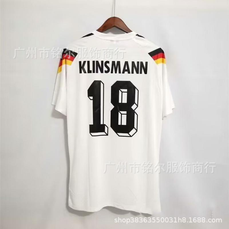 Vintage Football Jersey Germany France Portugal Brazil Florence Argentina Rhodia England Imprint