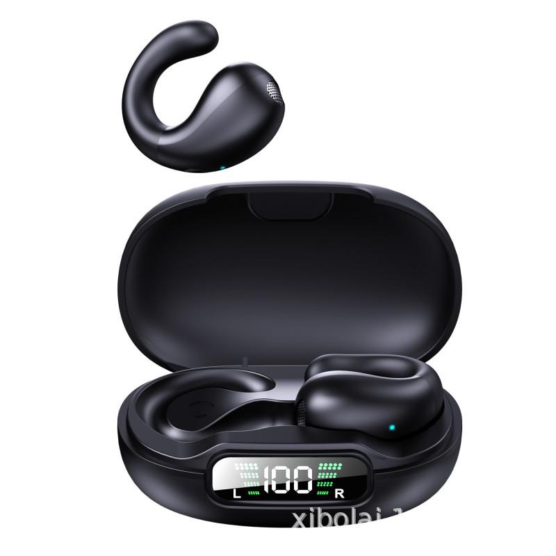 Q92 TWS Clip-on Bluetooth Earbuds: Sports Noise-Cancelling, Non-in-Ear, High Sound Quality