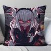 Helltaker Anime Pillow Case Fashion Square Pillowcase Bedroom Sofa Room Ins Decoration Leisure