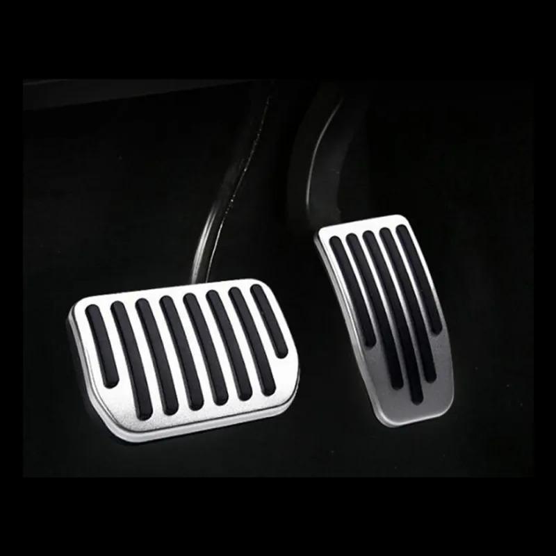 Accelerator and Brake Foot Pedal Pads Aluminum Non-Slip Cover For Tesla Model 3/Y