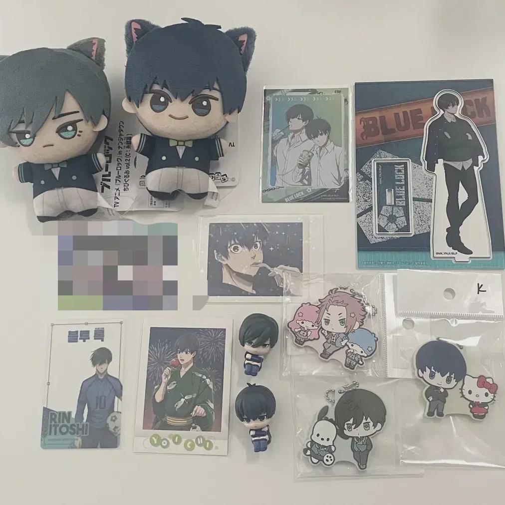 

Blue Rock Лин Исаги Нуи Мачибоке Акриловая Подставка Гача Фигурка Lookup Nendo