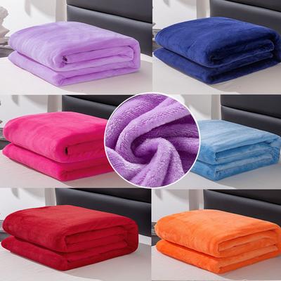 Coral Fleece Blanket Bed Sheets Flannel Blankets Warm Blankets Leisure Blankets Air-conditioning Blankets Warm Blankets for Winter, Shoulder Knee Cozy