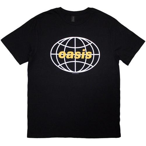 Oasis Unisex Adult Globe Logo T-Shirt