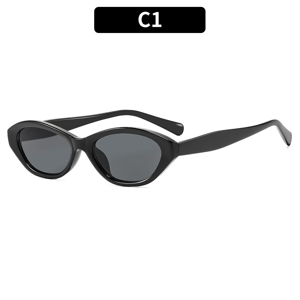 European and American fashion new irregular cat eye sunglasses advanced sense UV protection sunglasses personalized trend glasses women