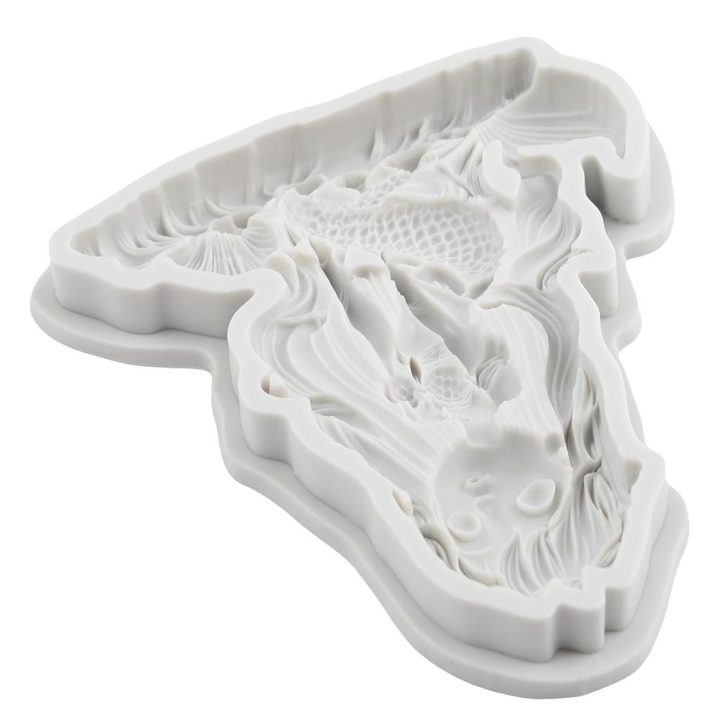 Meerjungfrau Silikonformen Meerjungfrau Fondantform Kuchen Dekorationswerkzeuge Cupcake Topper Süßigkeiten Schokolade Gumpaste Form